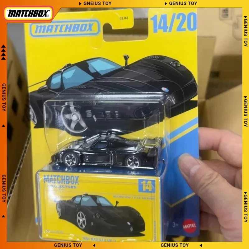 

Matchbox 2026 Collectors GBJ48-G 1:64 Scale Alloy Diecast Collectible Cars Model 2004 MASERATI MC12 Car Fans Gift Vehicle Toys