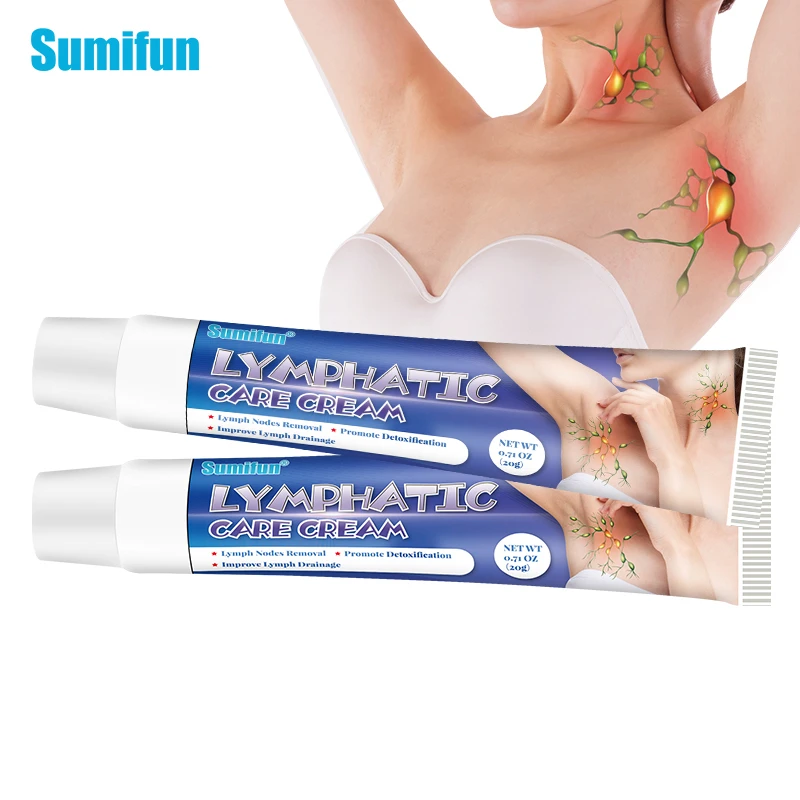 

20g Sumifun Lymphatic Detox Ointment Hot Neck Anti-Swelling Herbs Cream Lymph Cream Medical Plaster Body Relaxation Health Care