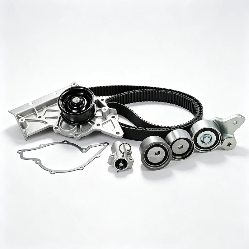 #￥forTCKWP330 WPK43217 TB330LK1 Timing Belt Kit HydraulicTensioner TripleIdlers WaterPump With Gasket OverhaulPack 02-06 3.0L V6