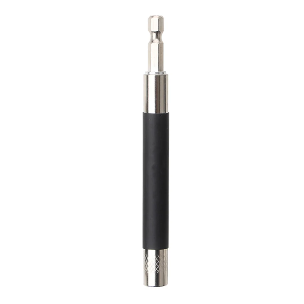 Retractable Rod Extension Rod 1pcs 80mm 120mm 140mm Black Silver Zinc Alloy Plating New Bits To Install Screws