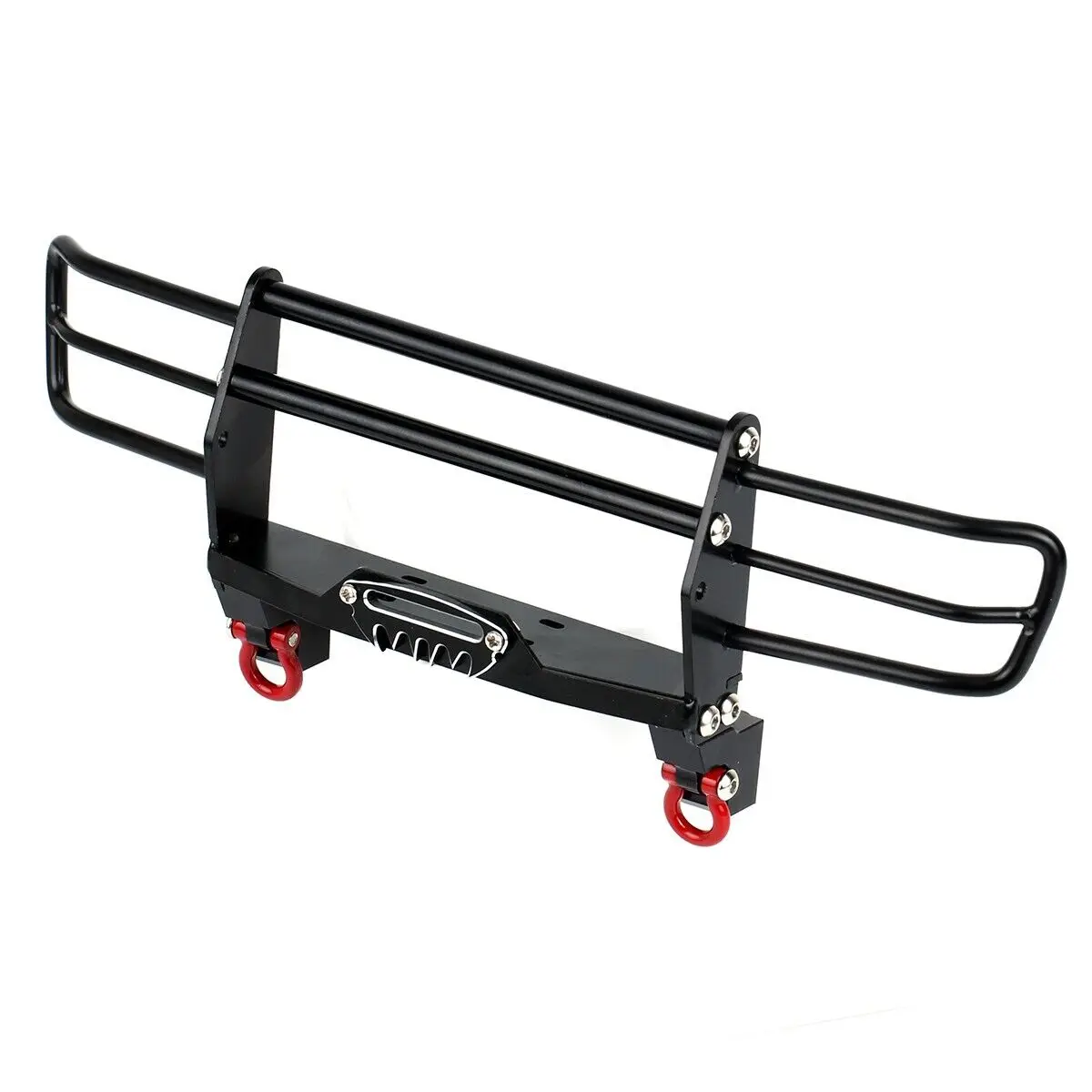 LCX 1/10 RC Crawler Metal Front Bumper for Traxxas TRX4 2021 Bronco Upgrades Parts Accessories