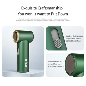 Kica 3000mah mini turbo jet fan Exterior turbine jet brushless portable portable portable fan fans 10 Main Sales Mini Turbine Jet - №8