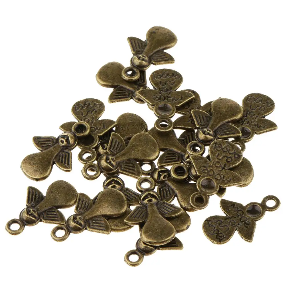 

Angel Pendant Alloy Craft Charms Beads for DIY Jewelry Necklace Bracelet Findings Halloween Accessories for Handmade Projects