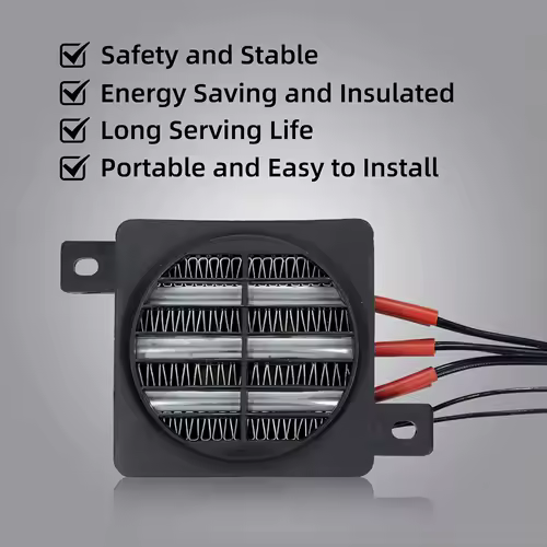 12V 24V 48V 110V 220V PTC Heater 50~400W Ceramic Thermostatic Insulated Heater With Fan Pet Insulation Incubator Electric Heater - Image 5