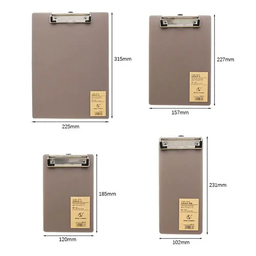 2Pcs Document Folder A6/A5/A4 Clipboard Ticket Bill Holder Hanging Cardboard File Folder Board Writing Pad Notepad Board