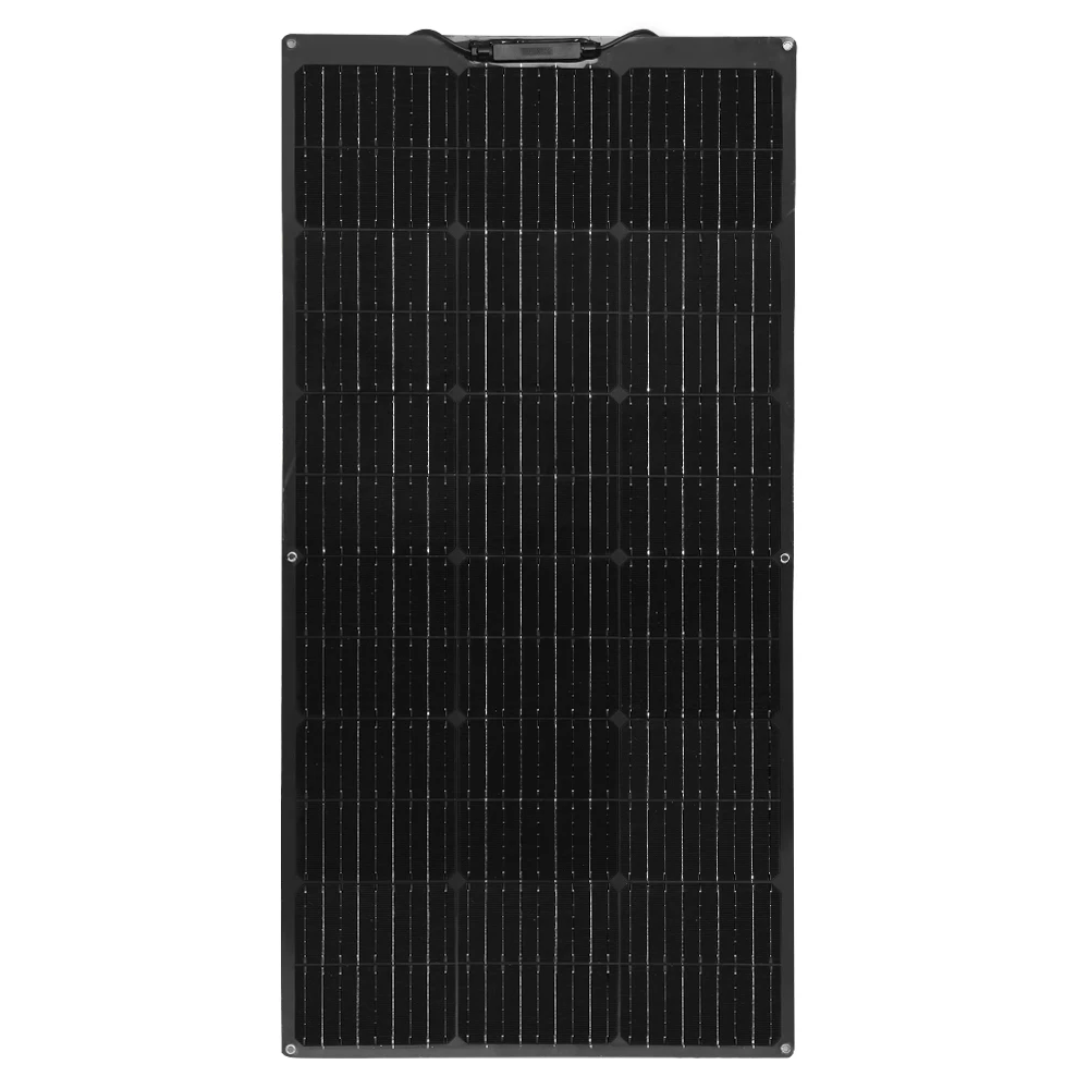 

200W 100W Flexible Solar Panel Monocrystalline Cell High-efficiency Power Generation PV System For Home RVs Car Roof Street Lamp