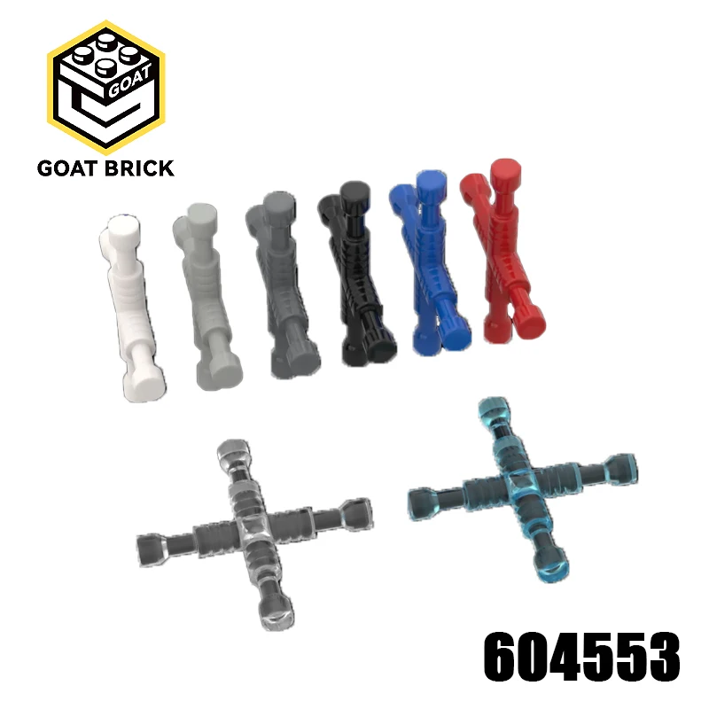

10 шт. детали MOC 604553 11402d, гаечный ключ, 4-сторонний наконечник, совместимые кирпичи, сделай сам, сборные строительные блоки, частицы, детская головоломка, игрушка в подарок