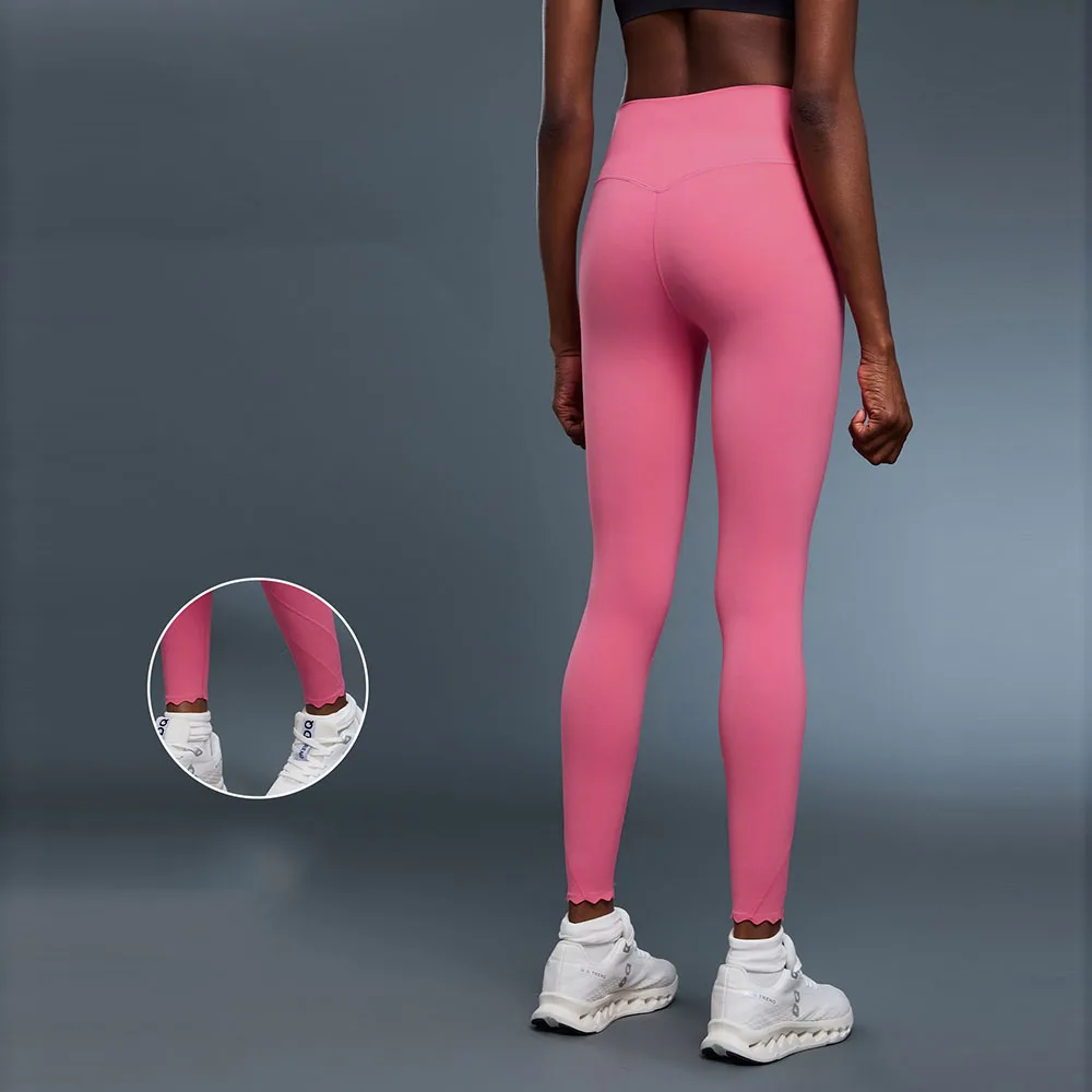 

Женские брюки для йоги с высокой талией без Т-образного шва — леггинсы для тренировок с подтяжкой ягодиц — эластичные обтягивающие спортивные брюки