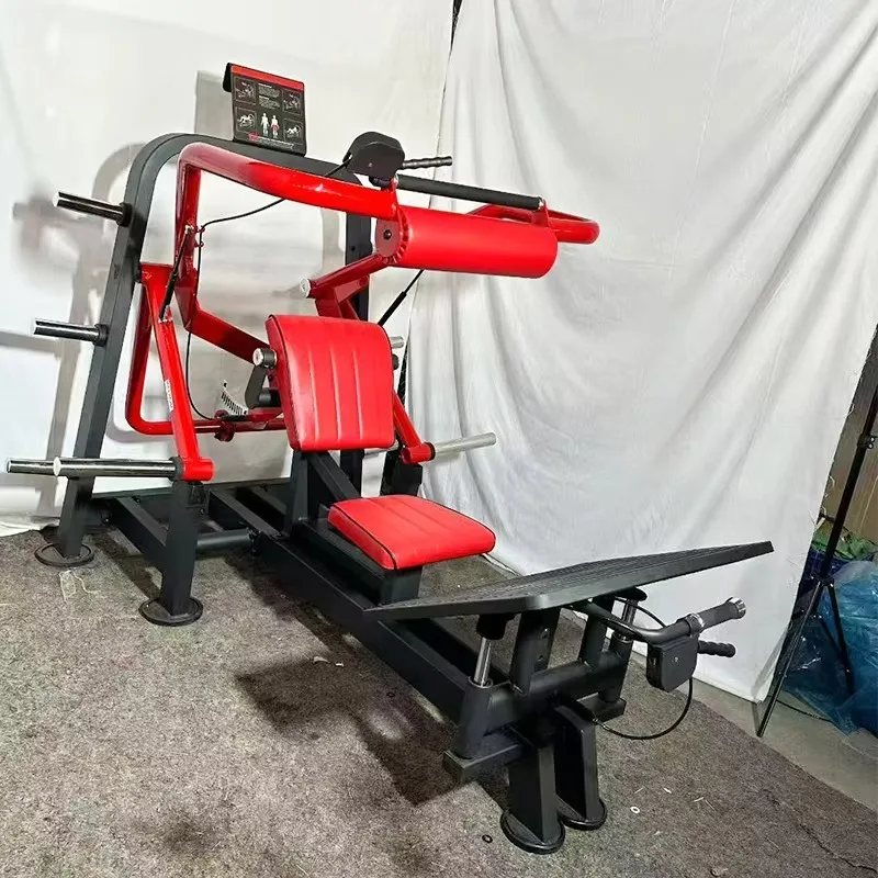 Professional Plate Loaded Hip Training Gym Machine Commercial Hip Trust Strength Exercise Equipment