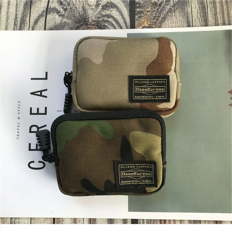 

Faionable Silicone Card Holder with Coin Purse Earphone Small Bag Decorative Hook Trendy Youth Zipper Closure Geometric Pat...