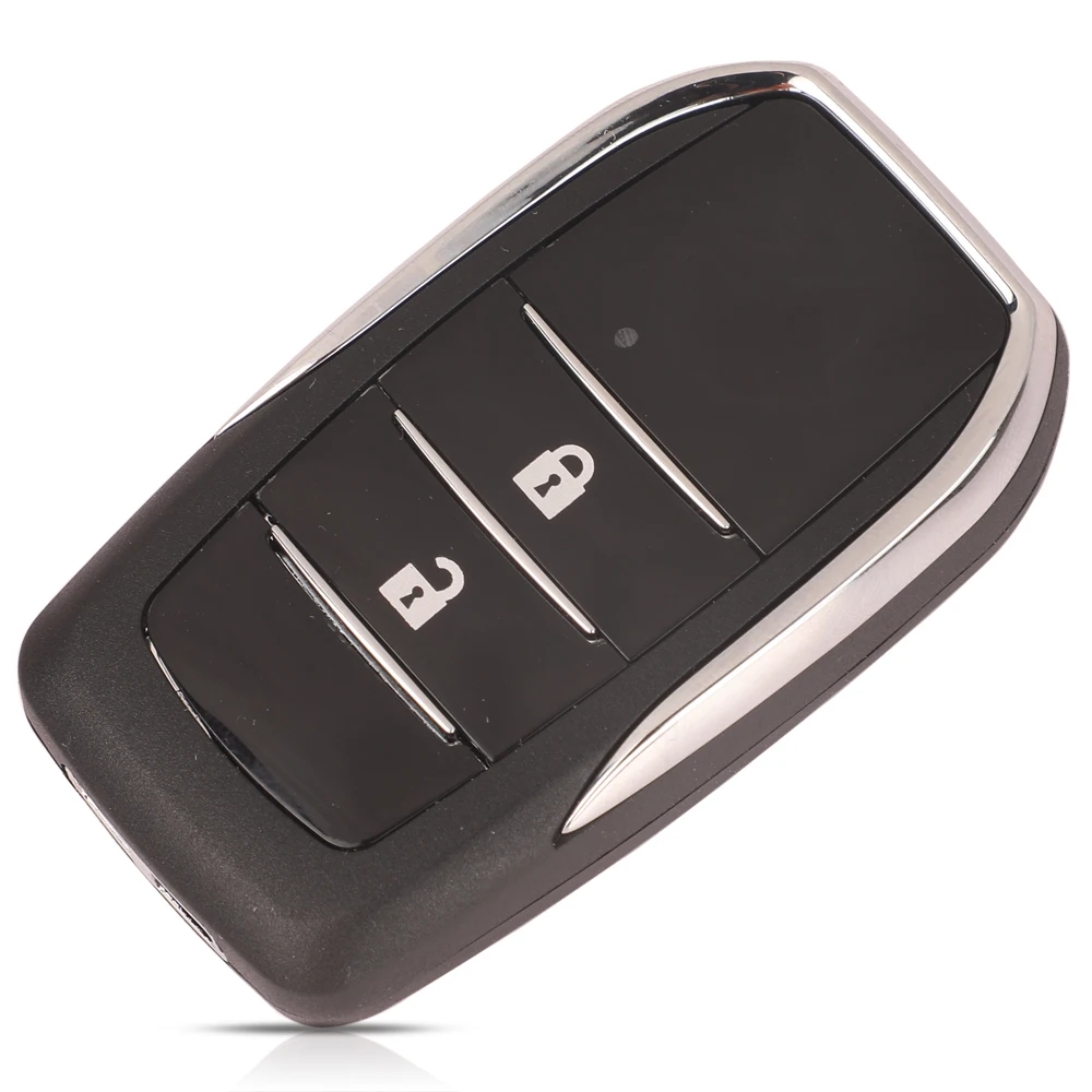 Jingyuqin New 5pcs Car Key Shell Modified Fob For Toyota Corolla Camry RAV4 Highlander Crown Yaris Verso Land Cruiser 2008-2014