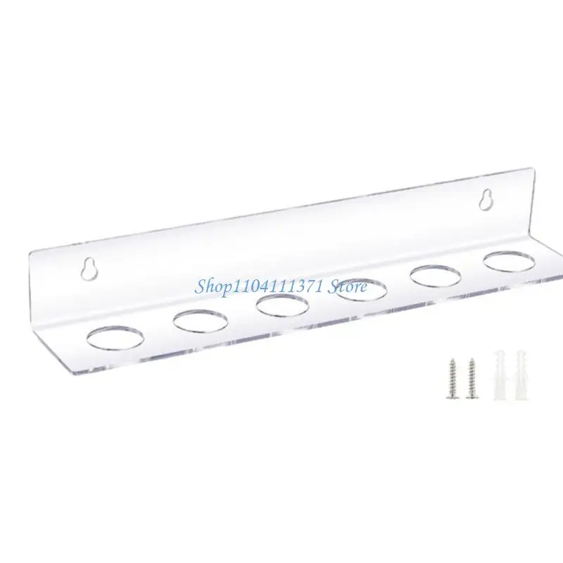 P9FC Golf Balls Wall Mounted Floating Shelf Golf Display Rack Easy to Install