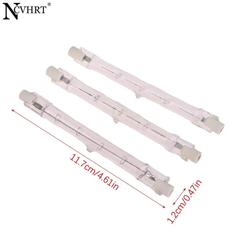 100W 150W 300W Halogen Lamp 118mm 78mm Double Ended Linear R7s Halogen Light Bulb AC220-240V Household Decor R7s Halogen Bulb