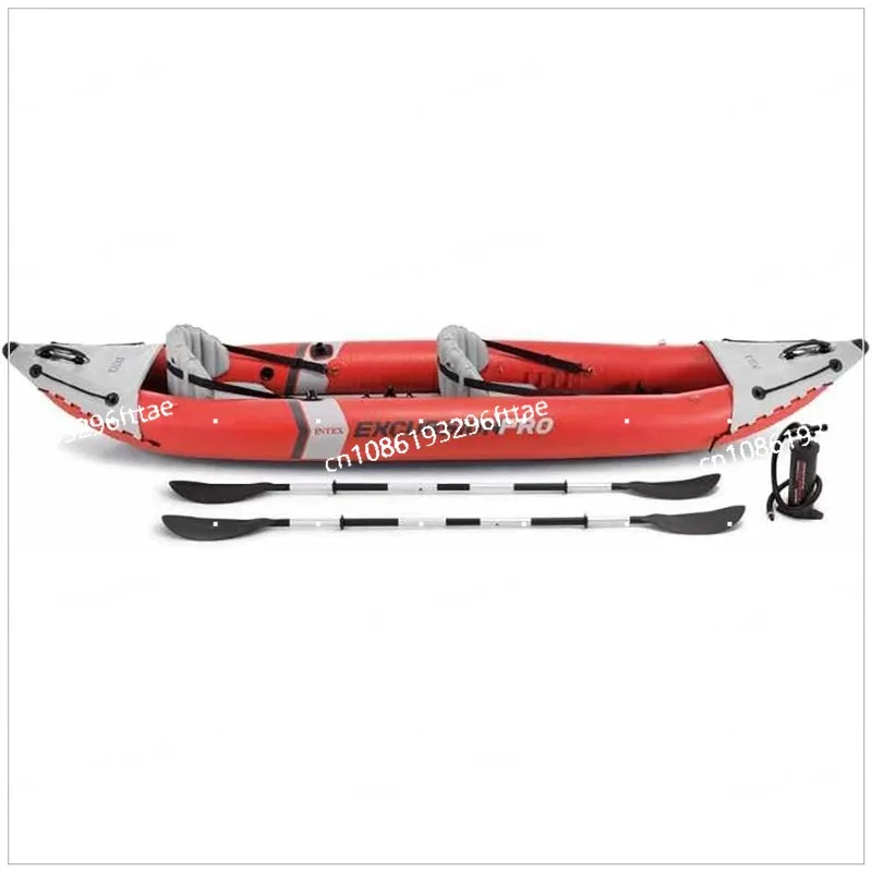 Excursion Pro Inflatable Kayak Series: Includes Deluxe 86in Kayak Paddles and High-Output Pump – SuperTough PVC