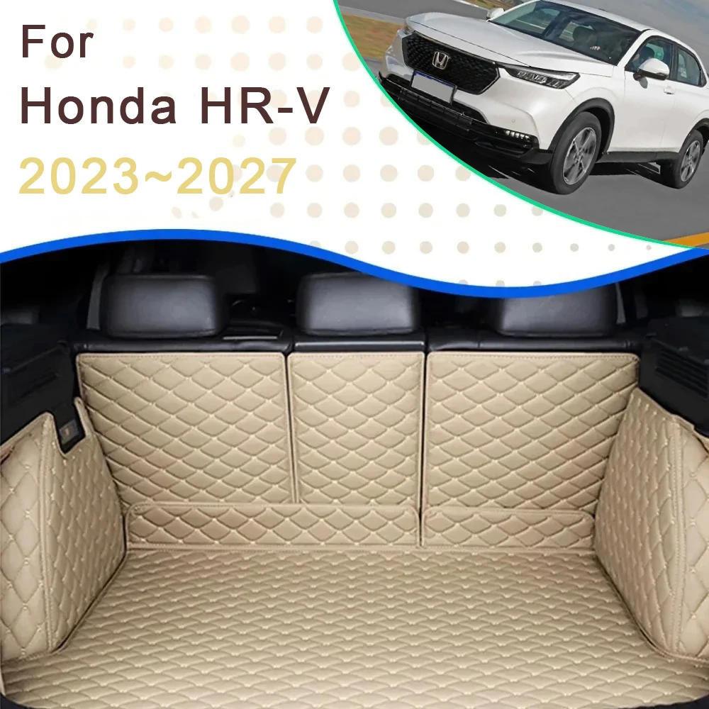 

Car Trunk Cargo Liner For Honda HR-V HR V Vezel RU 2023~2027 Waterproof Rug Rear Boor Mats Carpet Storage Pads Accessories 2024