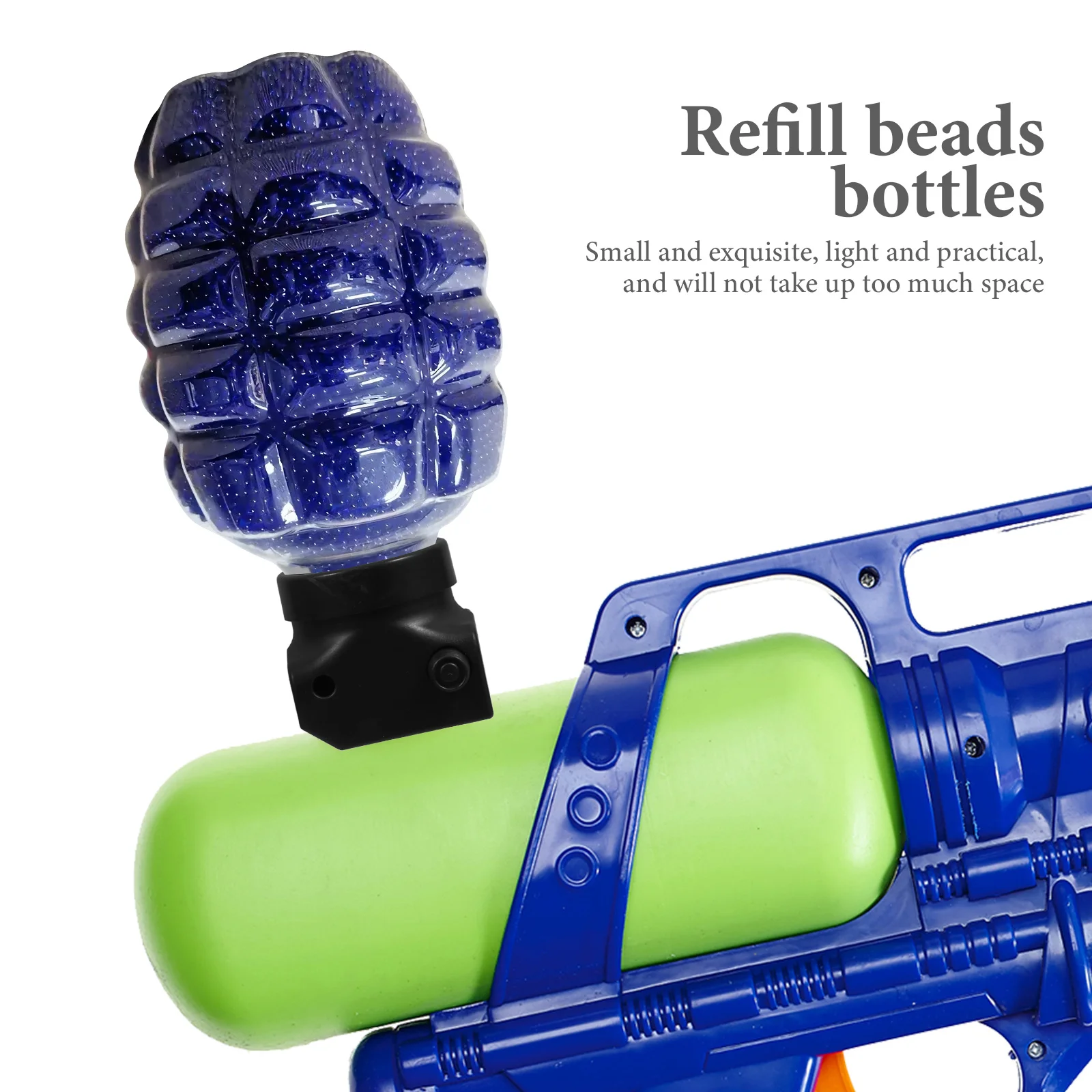 Бутылка Прозрачные пластиковые бутылки для хранения бусин Заправка ананасовых флаконов Небольшие пробирки для организации образцов