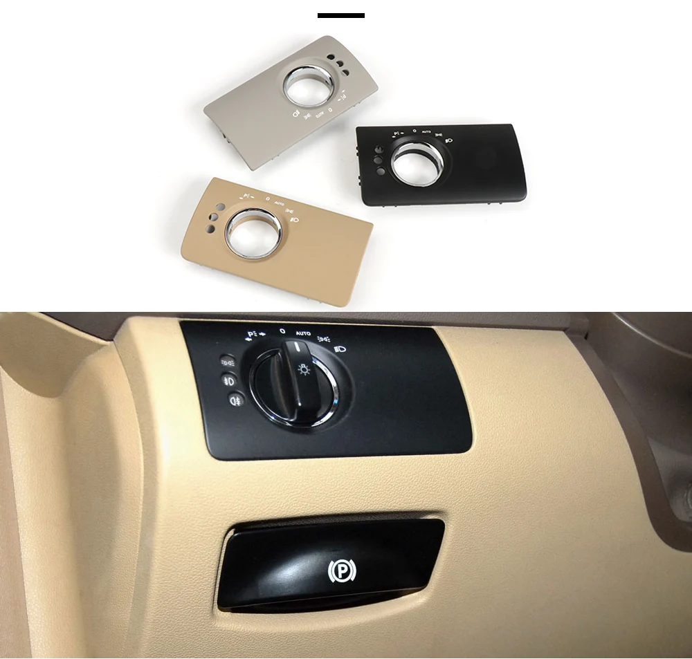 16454535049116 Innen Scheinwerfer Schalter Panel Trim Kopf Lampe Taste Panel Ersatz Für Mercedes Benz ML GL W164 X164 – Detail 8