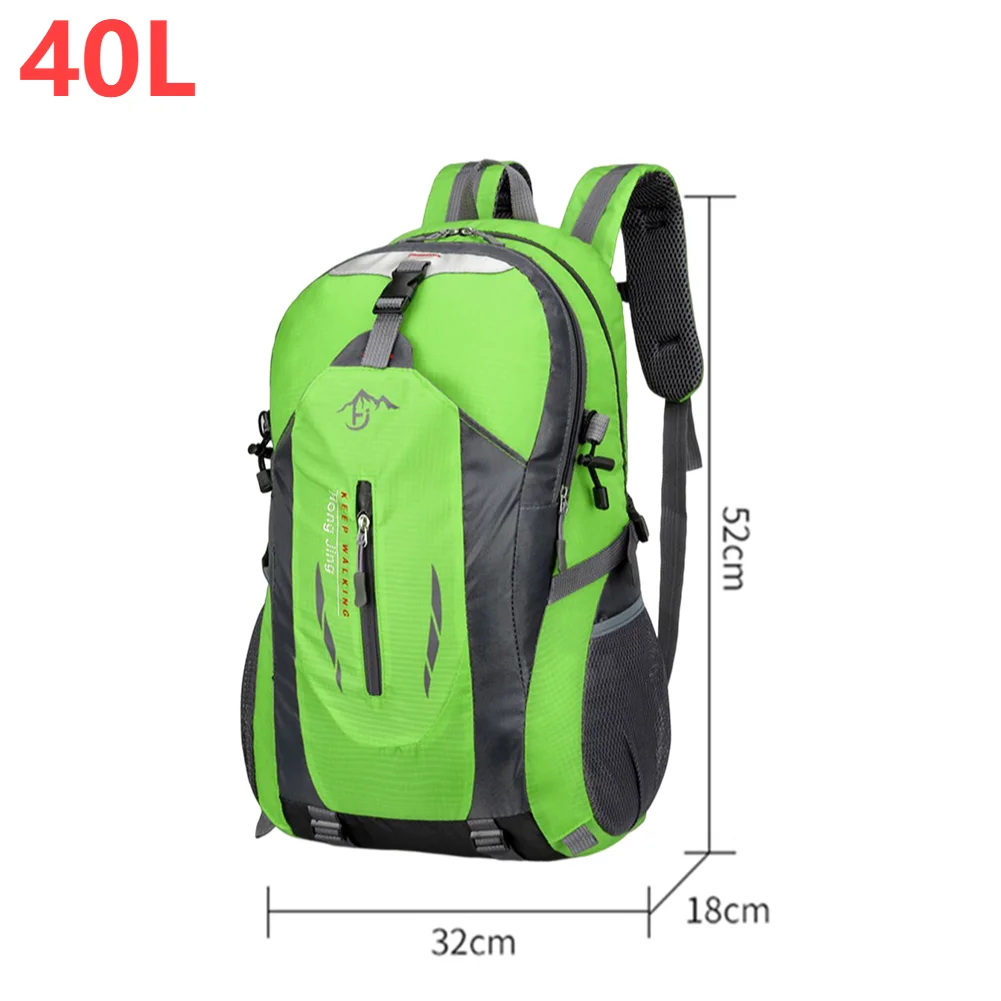APWIKOGER 40l 840d tragbarer Wasserrucksack Faltbare Bergsteiger tasche Ultraleichter Outdoor-Klettern Radfahren Reise rucksack Wandern Tages rucksack 4
