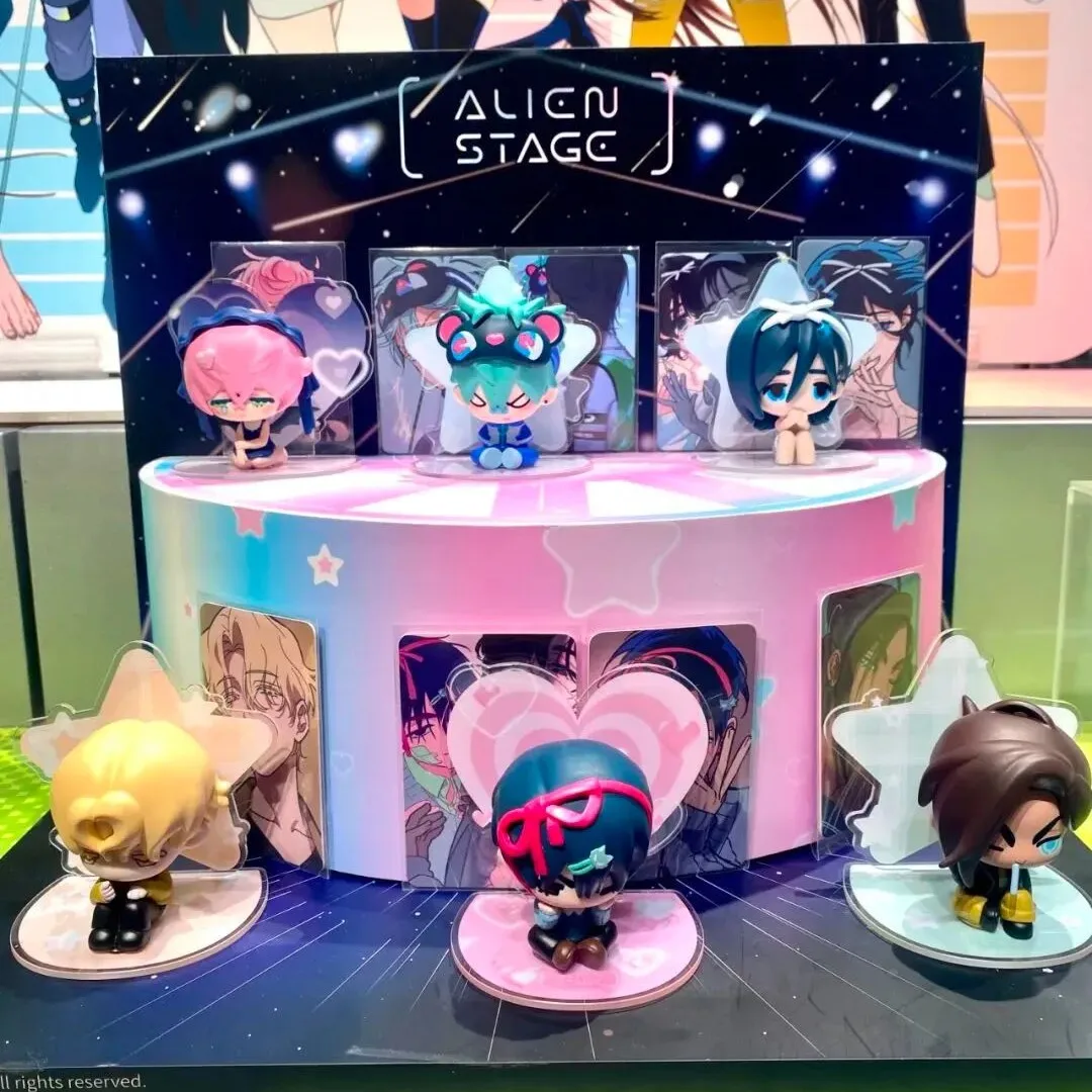 

Genuine Alien Stage Free Stage Series Blind Box Anime Figure Collection Model Desktop Decoration Mystery Box Kids Birthday Gift