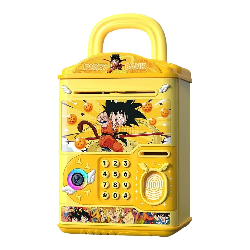 New Anime Dragon Ball Password Lock Savings Insurance Piggy Bank Password Lock That Allows Both Depositing and Withdrawing Gift
