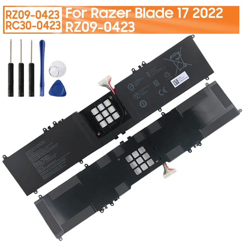 Rechargeable Lithium Battery RZ09-0423 RC30-0423 For Razer Blade 17 2022 RZ09-0423