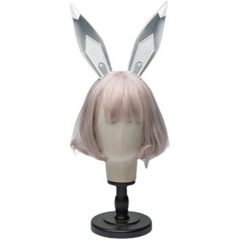 ss23Top Quality NIKKE:The Goddess of Victory BLANC NOIR Bunny Rabbit Ear Headwear Headband Cosplay Wig Props Halloween Carnival