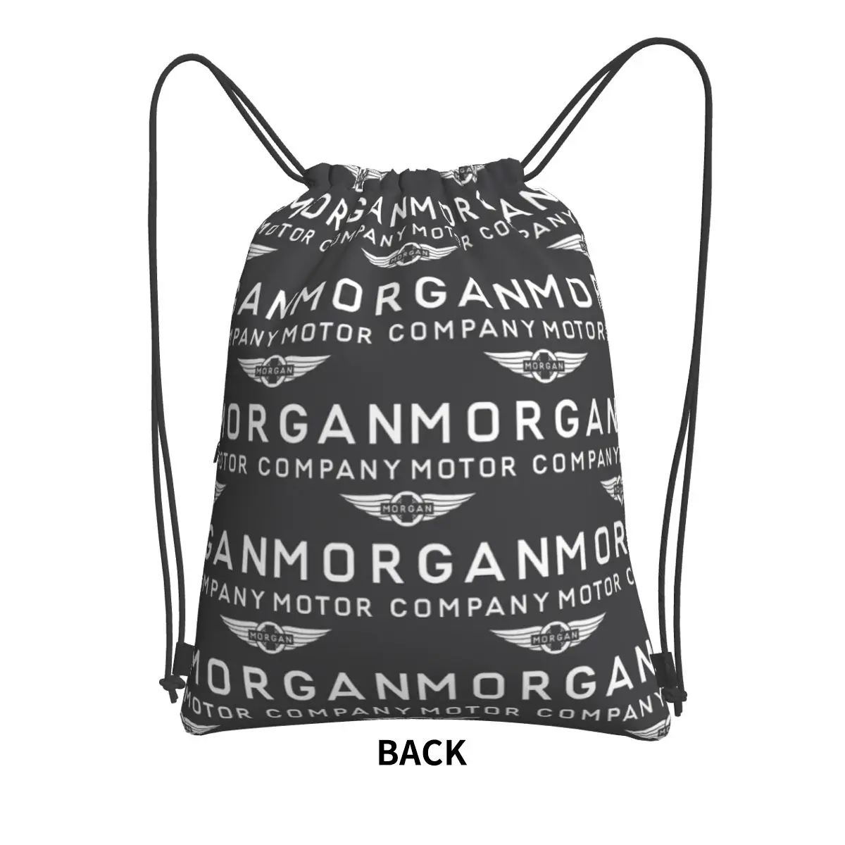 Morgan Motor Car Company Backpacks Multi-function Drawstring Bundle Pocket Sundries Bag Book Bags for Man Woman School