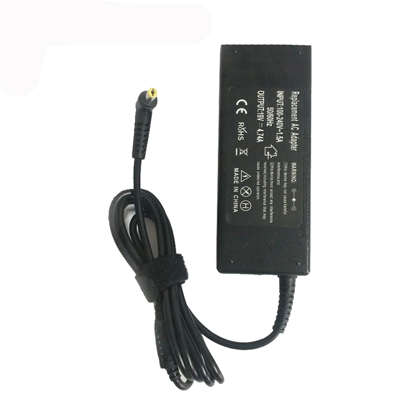 ラップトップ用アダプター,19v,4.74a,90w,5.5x1.7mm,acer aspire 5750g 5755g 7110 9300 E1-531 E1-571G M5-581G g