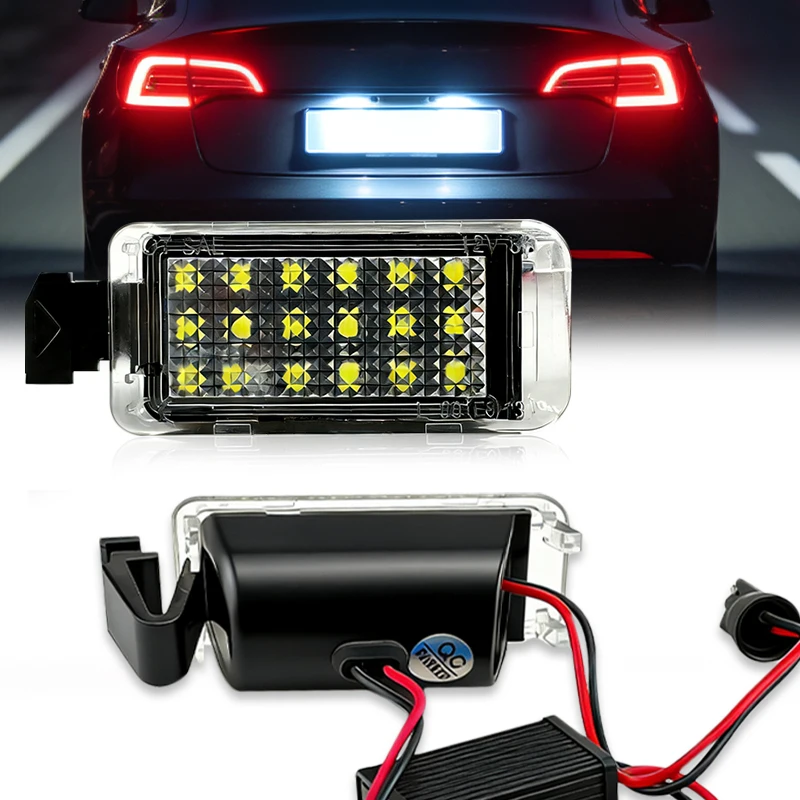 2 Stück weiße LED-Kennzeichenbeleuchtung für Chevrolet Camaro 2010–2013/Holden Commodore VE Wagon/Ute/Sportwagon