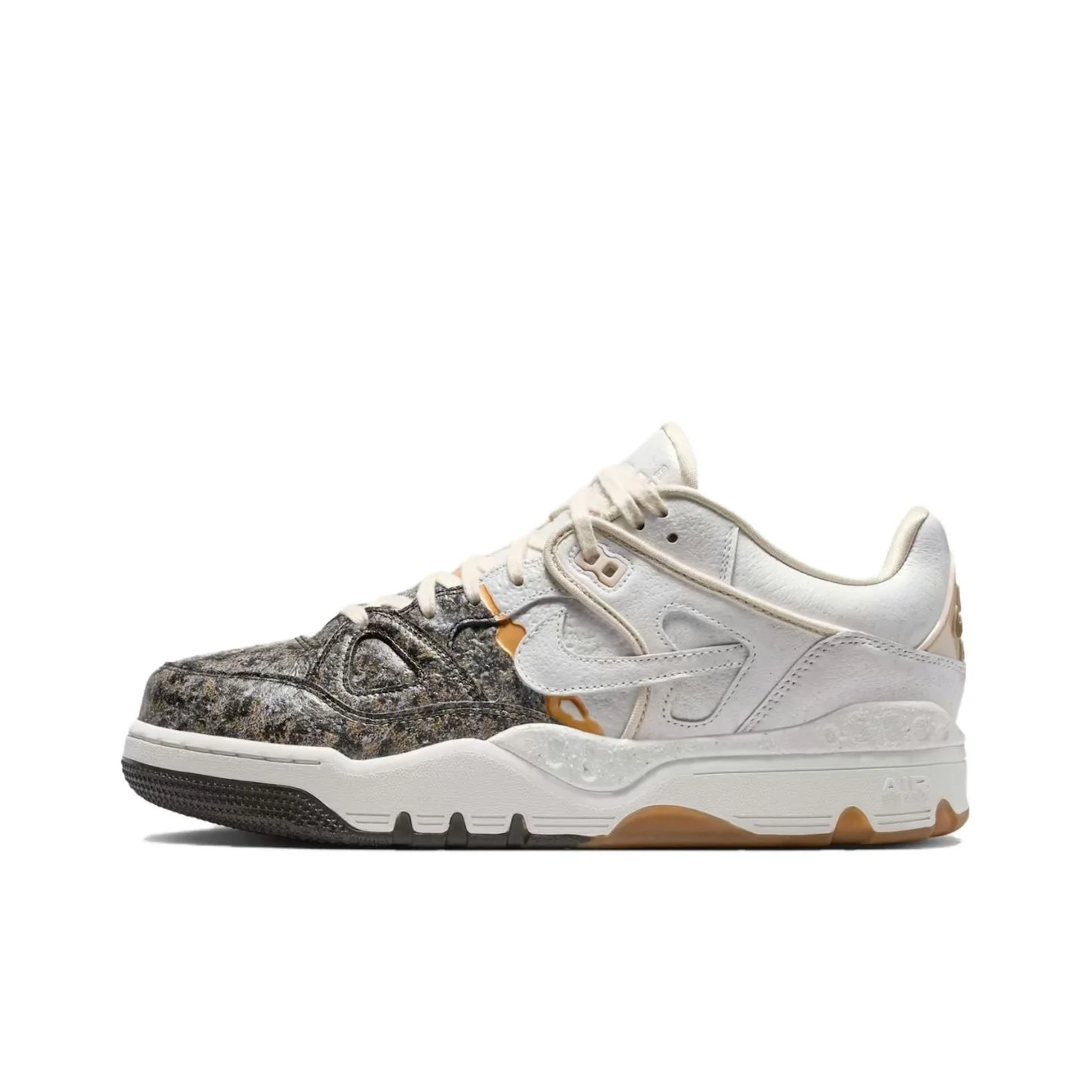 

Мужские низкие кроссовки для скейтборда Nike x NIGO Air Force 3, белые, серые, азиатская версия IB1801-001