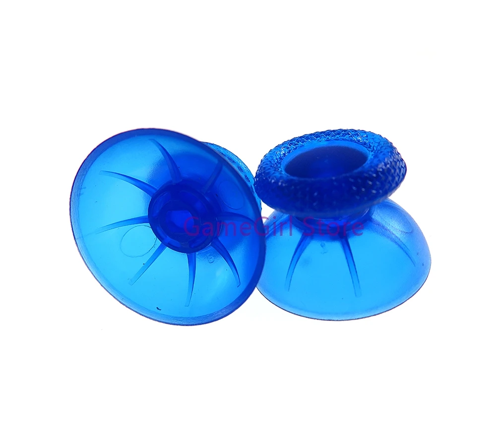 200pcs Replacement Clear Transparent 3D Joystick Analog Thumbsticks Mushroom Cap for PlayStation 5 PS5 Controller