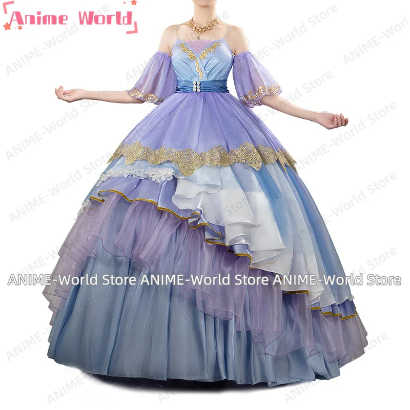 

‌ Uma Musume Mejiro McQueen My Heart Has Been Taken Away By The Evening Wind Gown Косплей Костюм Полный комплект Сексуальный наряд на Хэллоуин