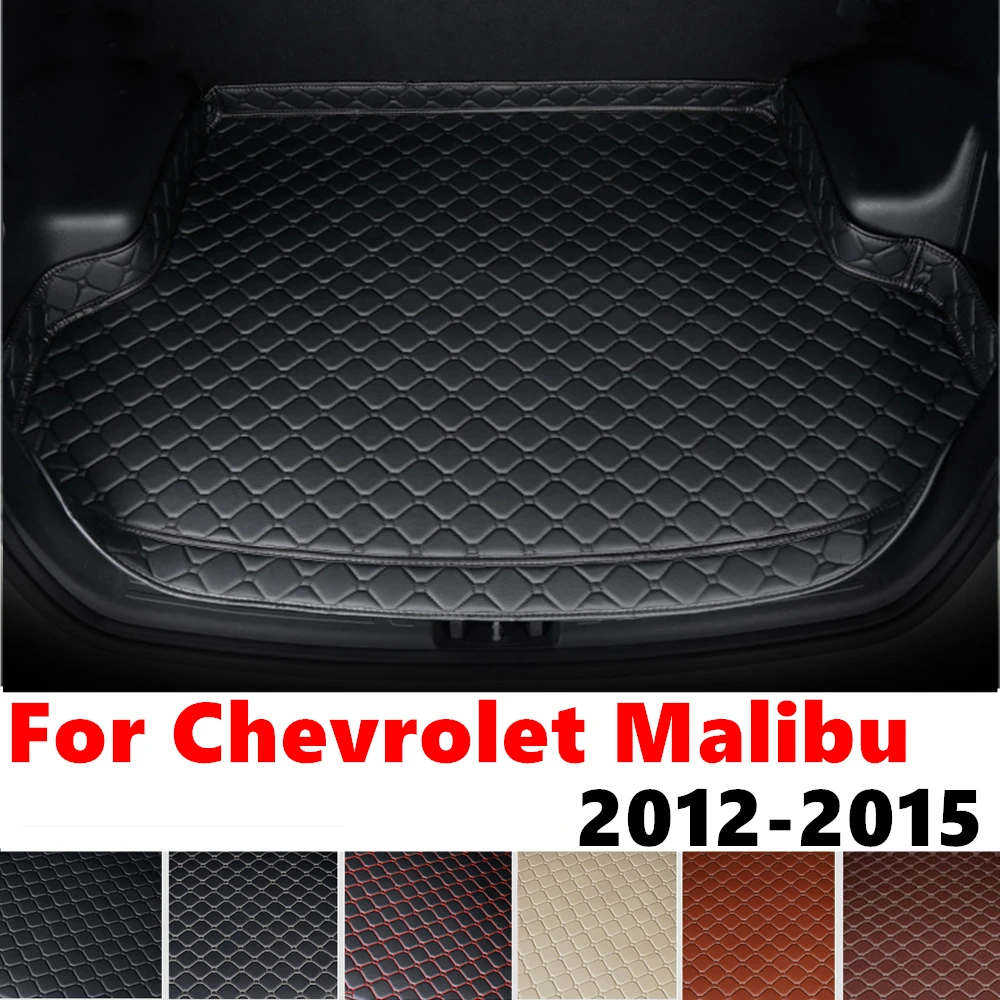 

Коврик багажника для Chevrolet Malibu 2015, 2014, 13, 2012, багажник багажника с высокой боковой стороны, Задняя подкладка для груза, аксессуары для интерьера