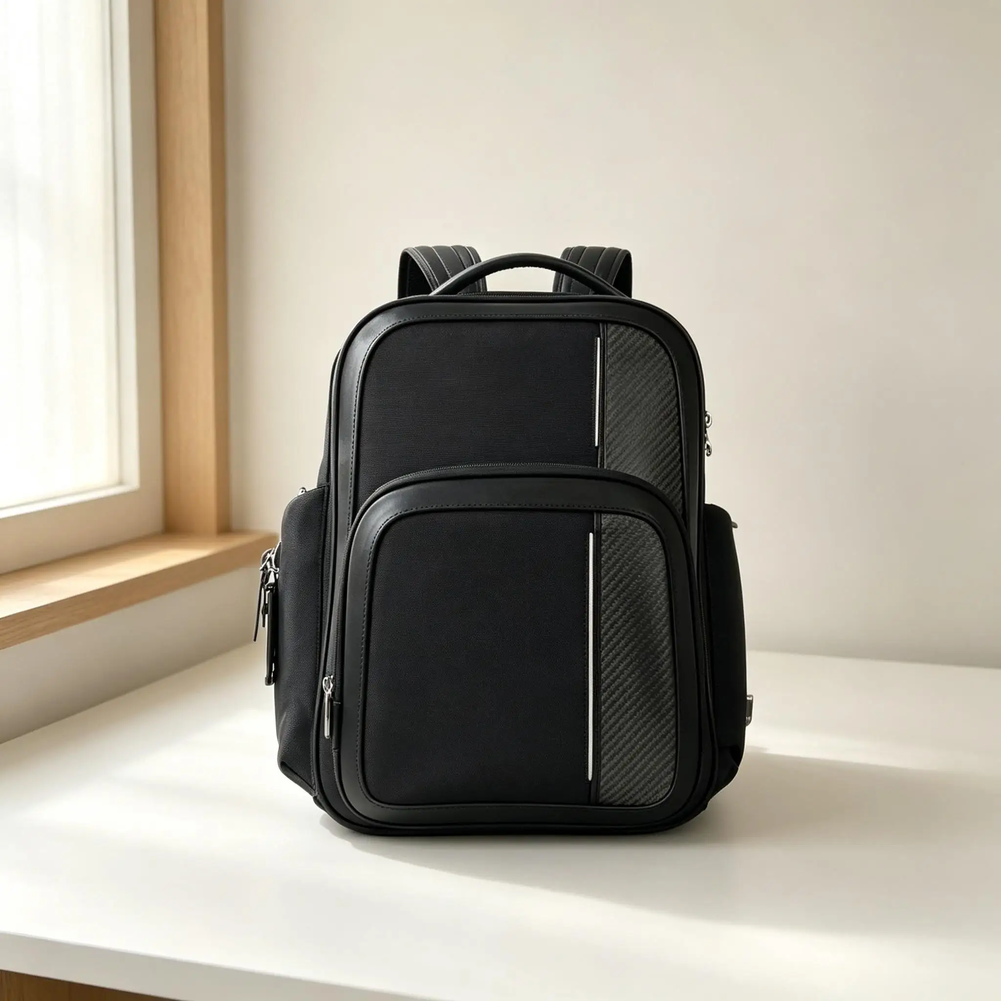 Men’s New Business Large Capacity Backpack, Stylish Unique Versatile School Daypack