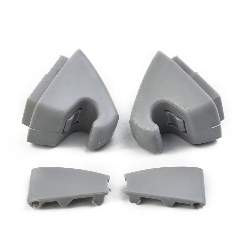 2 PCS/set Car Sun Visor For Chevrolet Opel 95994975 Spark Gray Auto Sun Visor Support Clip Retainer Bracket Hook