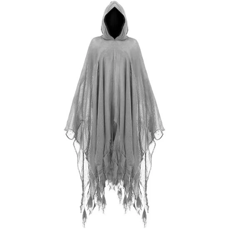 DXAE Attached Hood Costume Cloak Capes for Halloween Party Styling and Cosplay Use