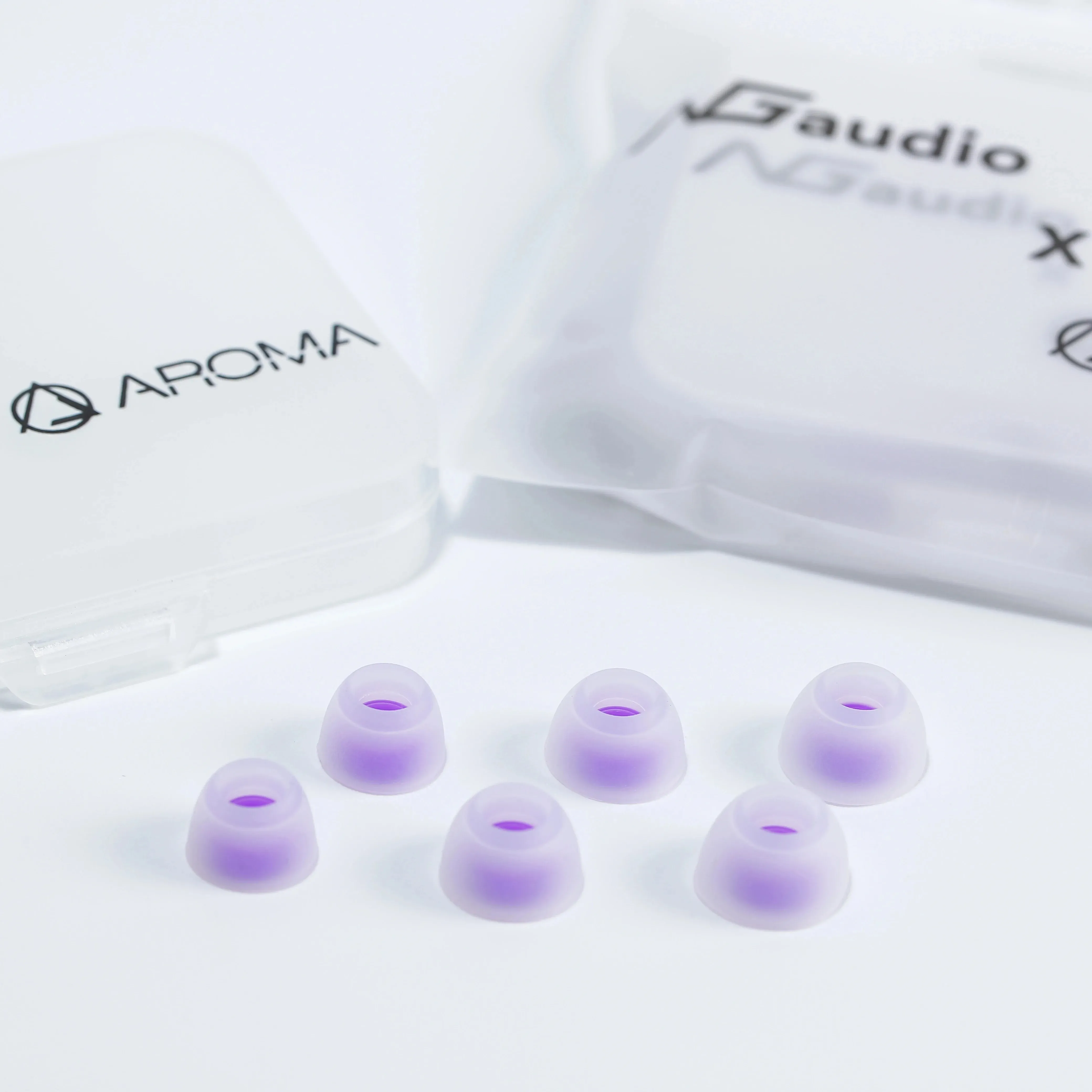 NGaudio x AROMA MUXI In-Ear Silicone Ear Tips, Hi-Fi Earbuds Covers
