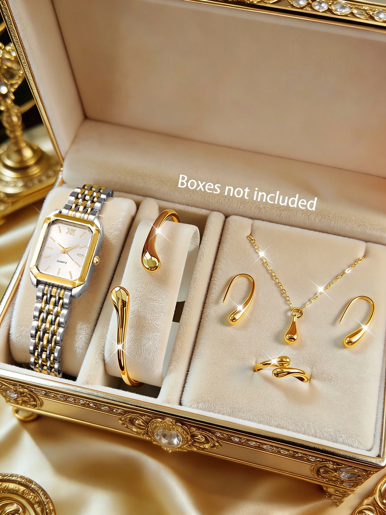 ساعة نسائية أنيقة مع مجموعة مج - مراجعة Jewelry Clasp Watches وسعره