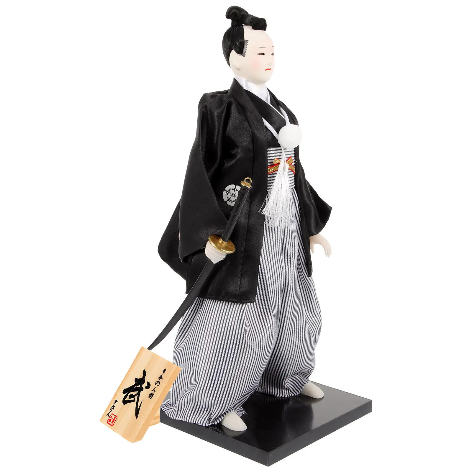 

Японский самурайский сувенир: тканевое кимоно, настольное украшение, самурайские поделки, меч, художественные цвета, декор для дома в японском стиле