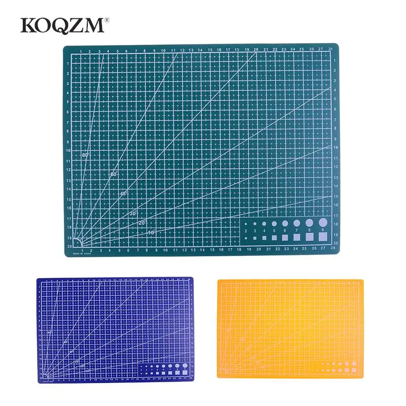 A4 Handmade Cutting Plate Double Sided Cutting Mat Cut Pad Patchwork Tool  Dark School Supplies 22x30cm