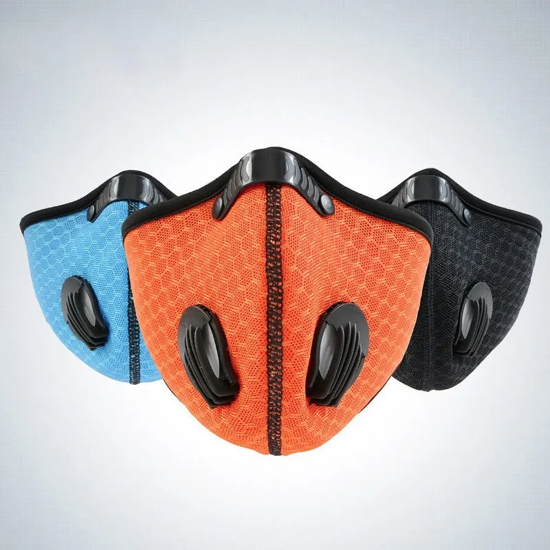 

Bicycle Riding Anti Dust Masks Filter Mesh Windproof Sports Mask for Face Paste Adjustment Outdoor Protection Equipment