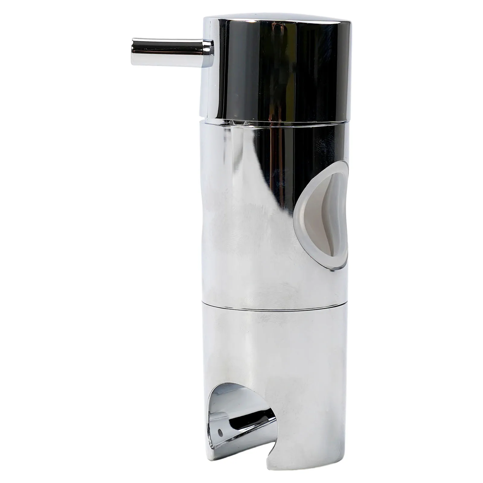 

1pc Shower Head Holder Adjustable 19-25mm Chrome Shower Head Holder Riser Bathroom Rail Bracket Slider For Home Bathroom