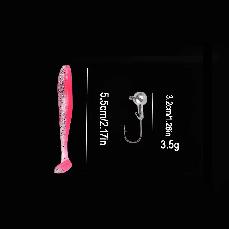 25 قطعة إغراء محاصر الطعم الناعم جثم الثآليل علف الاسماك الديدان الناعمة الخيوط مجعد الذيل يرقة بيونيك الطعم وهمية الطعوم الرصاص رئيس السنانير #2