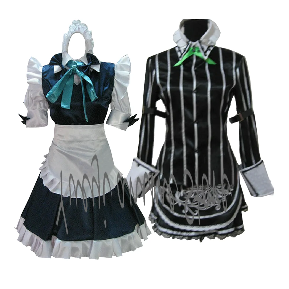 

Аниме Touhou косплей Sakuya Izayoi костюм платье горничной активная вечеринка одежда для ролевых игр на заказ