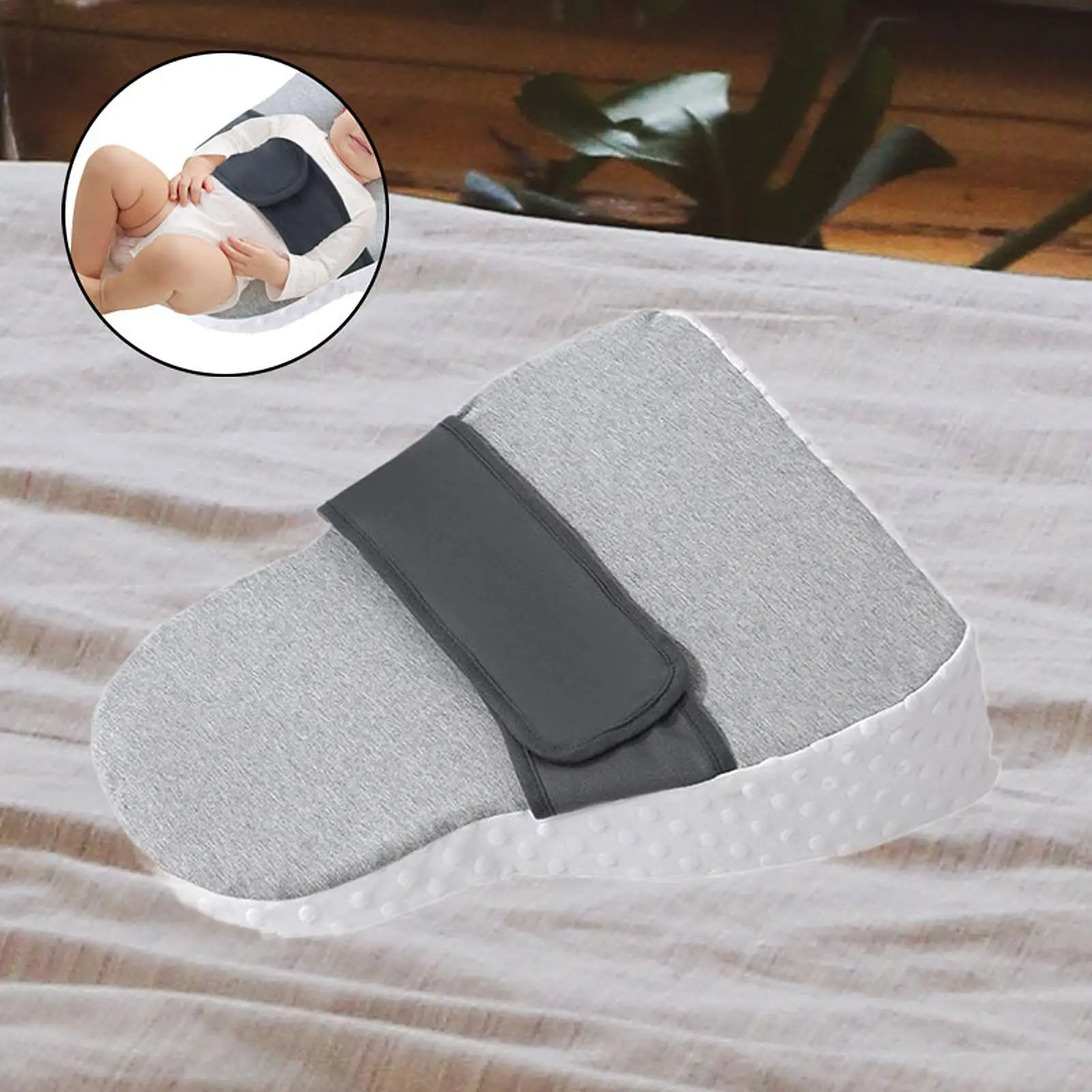 الطفل إسفين الرضاعة الطبيعية وسادة متعددة الوظائف المضادة للانزلاق وسادة التمريض لغرفة المعيشة السفر زجاجة تستخدم في الرضاعة غرفة نوم المنزل #4