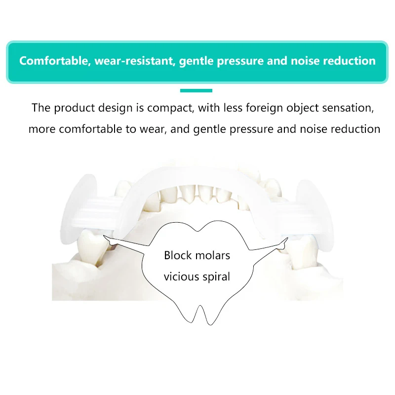 Anti Teeth Grinding Braces Transparent Nighttime Soft Silicone Protection Mouth Guard Mouth Clenching Guard For Grinding Teet