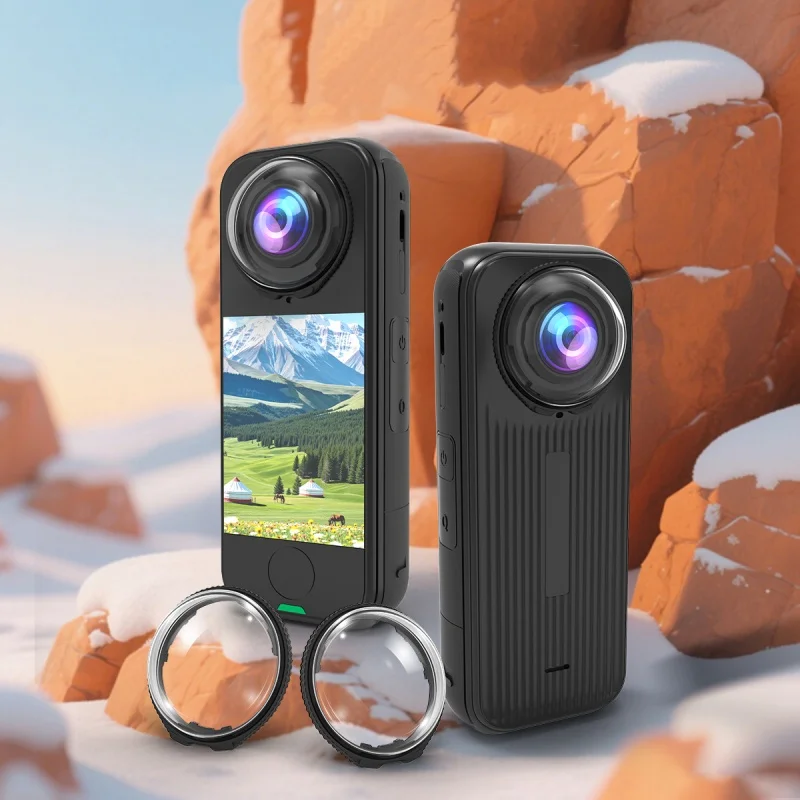 

Защита объектива премиум-класса для Insta360 X4 Air10H, твердость, закаленное оптическое стекло, защита от царапин, аксессуары для камеры