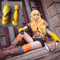 Anime RWBY Yang Xiao Long Ember Celica Cosplay Costume Prop Replica Weapon Props Halloween Cosplay Costume