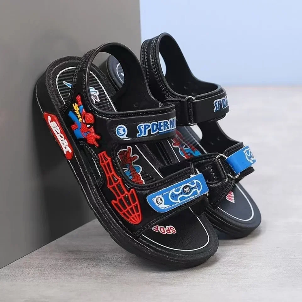 Sandali estivi per neonate per bambini Cartoon Spiderman studente scarpe sportive bambini ragazzi bambino bambini pantofole da casa scarpe da