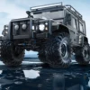 レッドスパイダー 4 個 2.2 インチビードロックホイールリムゴムタイヤセット 1/10 RC クローラー TRX-4 アキシャル SCX10 90046 D90 ブードゥー用 2